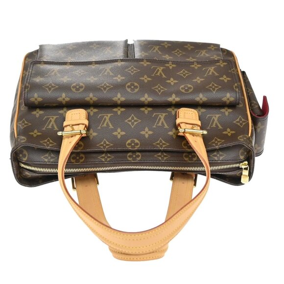 LOUIS VUITTON Multipli Cite Shoulder Bag Monogram Leather Brown 888-082525 - Picture 5 of 16